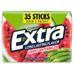 Wrigley’s Extra Long Lasting Sweet Watermelon - 35 Sticks
