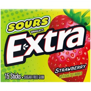 Wrigley’s - Extra Long Lasting Flavor Sours Strawberry