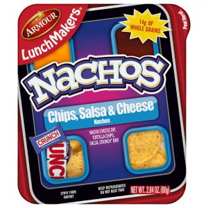 Armour Nachos Chips, Salsa & Cheese 2.84oz