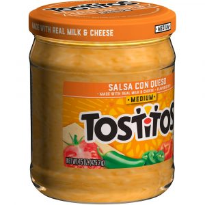 Tostitos Salsa con Queso Medium 15.5oz