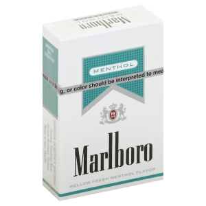 Cigarettes Marlboro menthol silver pack Short