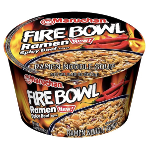 Maruchan Soup Fire Bowl Ramen Spicy Beef 3.49oz