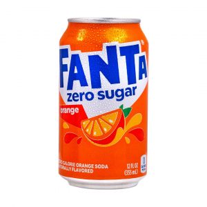 Fanta Zero Sugar 12-pack Single Can