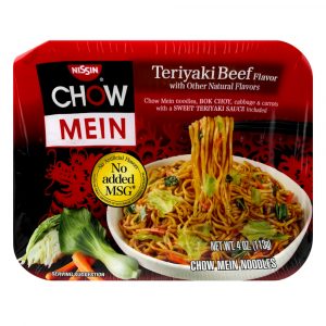 Nissin Chow Mein Teriyaki Beef 4oz