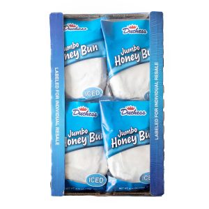 Duchess Jumbo Honey Bun Iced 4.75oz 5oz