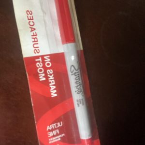 Sharpie Permanent Marker Ultra Fine