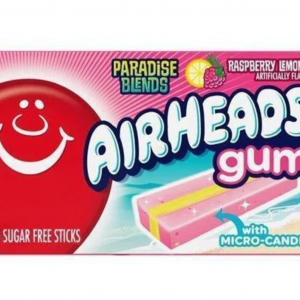 Airheads Paradise Blends Raspberry/Lemonade Gum 14 Sticks