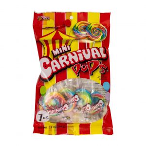 Sour Carnival Mini Carnival Pops 7ct