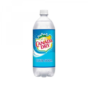 Canada Dry (Bottle) Club Soda 33.8oz (1L)