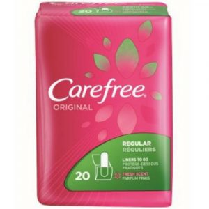 Carefree Panty Liners - 20 Count