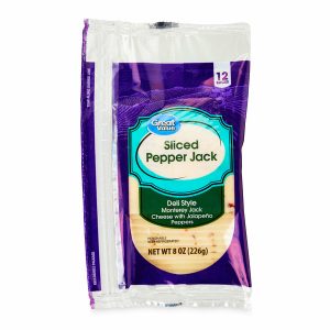 Great Value Sliced Pepper Jack Cheese 8oz