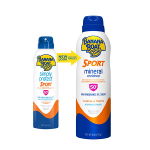 Banana Boat - Spray 6oz Sport Mineral Enriched 50SPF