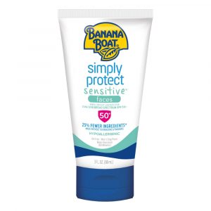 Banana Boat - Lotion 3oz Simply Ptotect Sensitive Faces 50SPF