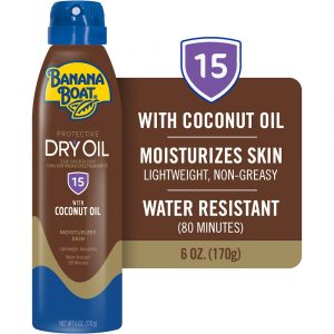 Banana Boat - Spray 6oz Protective Dry Oil 15SPF