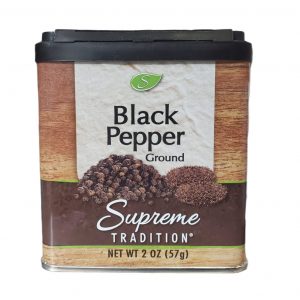 Supreme Traditional Ground Black Pepper2oz