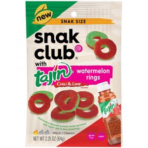 Snak Club Watermelon Rings with Tajin 2.25oz