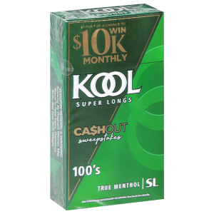 Cigarettes Kool long