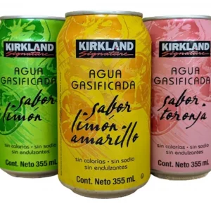 Kirkland Sparkling Water (Can) Lemon