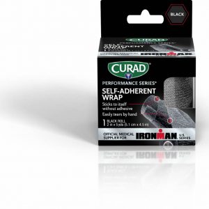 Curad Self-Adherent Wrap 1 Black Roll