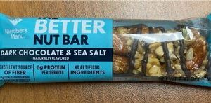 Member’s Mark Dark Chocolate & Sea Salt Nut Bar 1.41oz