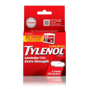 Tylenol Tylenol Regular (6 Caps Small Box)