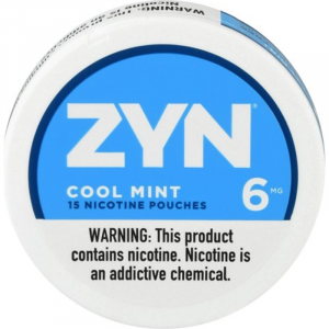 Zyn Cool Mint Nicotine Pouches 6mg