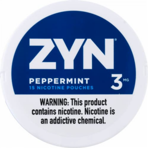 Zyn Peppermint Nicotine Pouches 3mg