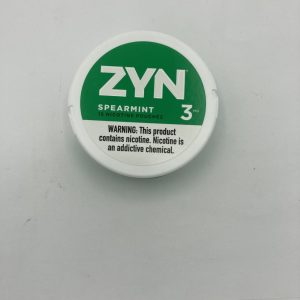 Zyn Spearmint Nicotine Pouches 3mg