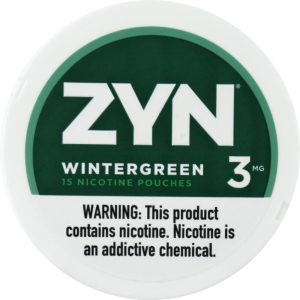 Zyn Wintergreen Nicotine Pouches 3mg