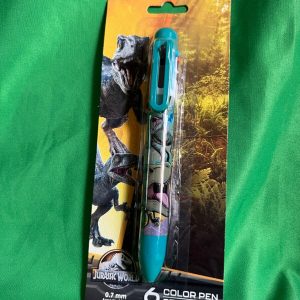 Jurassic World 6 Color Pen