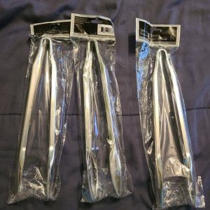 Caterer’s Corner Silver Plastic Tongs