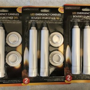 Emergency Candles LED Candles 50hr 2PC