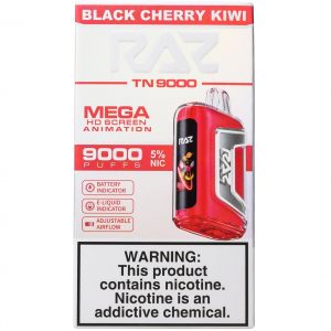Raz Mega TN 9000 Black Cherry Kiwi