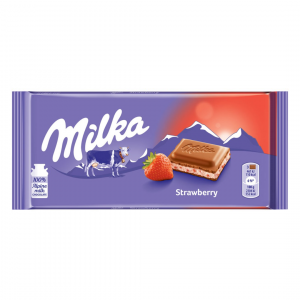 Milka Strawberry 100mg