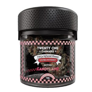 Twenty one Cannabis sativa Candyland