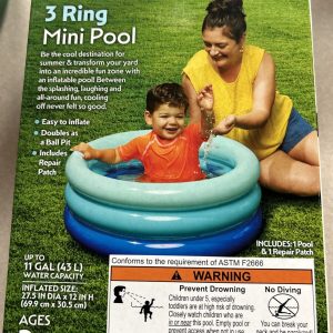 Bluescape 3 Ring Mini Pool Over 2ft W
