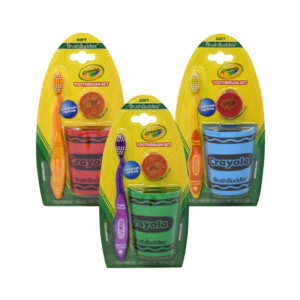 Brush Buddies Crayola Toothbrush Set