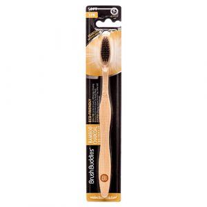 Brush Buddies Soft Charcoal Toothbrush