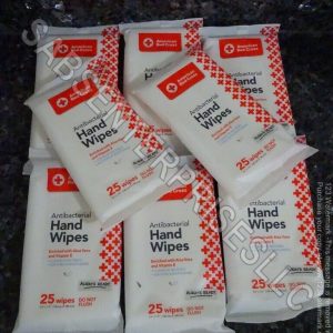 American Red Cross Antibacterial Cleansing Wipes - 25 Wipes