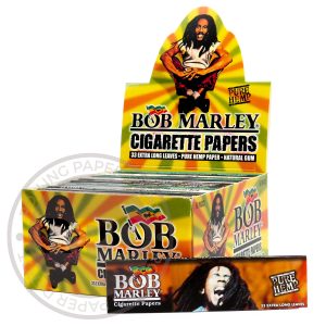 Bob Marley Rolling Papers 1 1/4 (Short) Pure Hemp (Natural Gum)