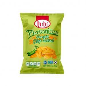 Lulu Plantain Chips Salted 2.5oz