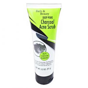 Bath & Beauty Charcoal Acne Scrub 3.2oz
