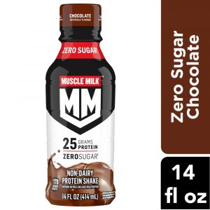 Muscle Milk (Bottle) Chocolate Zero Sugar 14oz