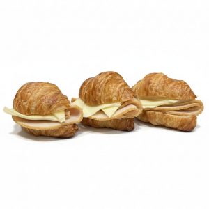 Mini Croissant Ham & Cheese Trio