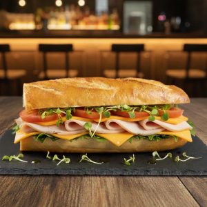 Ham & Cheese Baguette