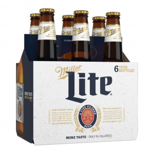 Miller Lite 6 Pack 12oz Bottle