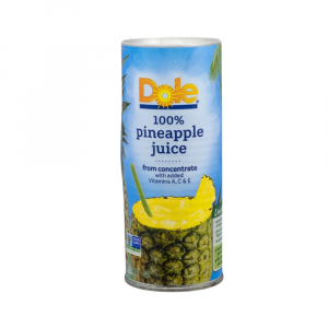 Dole 100% Juice pineapple 8Fl oz