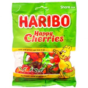 Haribo Gummi Candy Happy Cherries 4oz