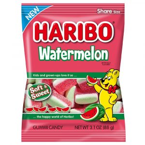 Haribo Gummi Candy Watermelon 3.1oz
