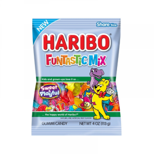 Haribo Gummi Candy Funtastic Mix 4oz